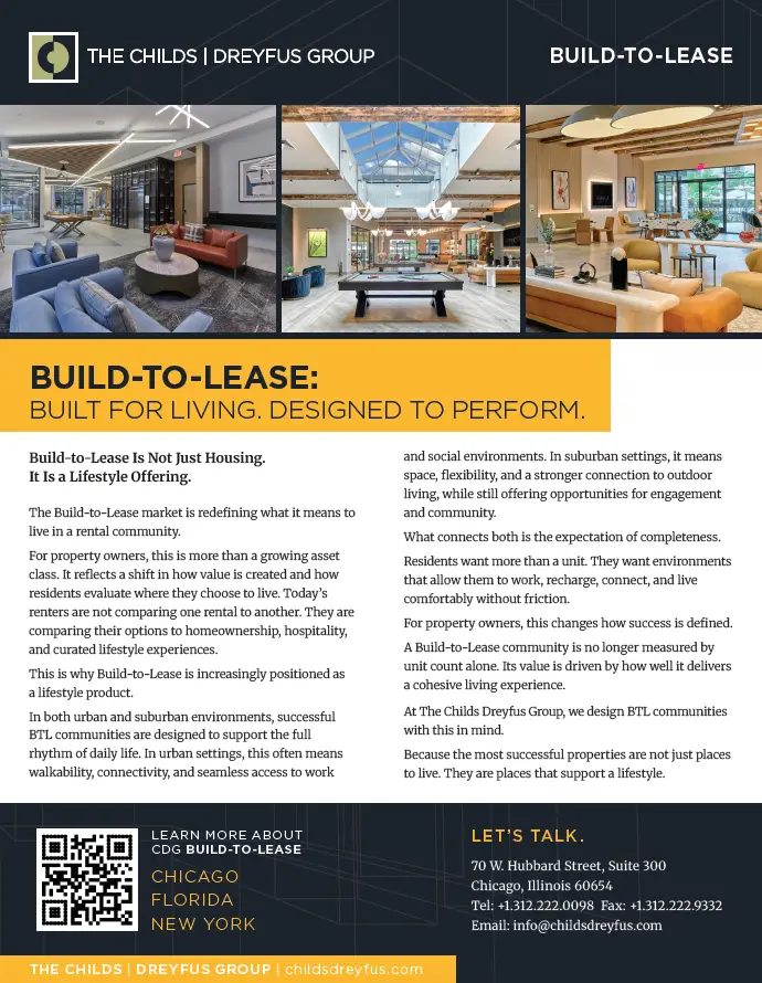 one pager Build to Lease download