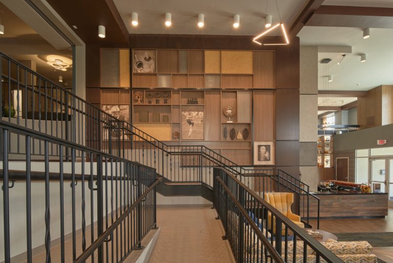 The Valley at Penn State, Lobby Stairway