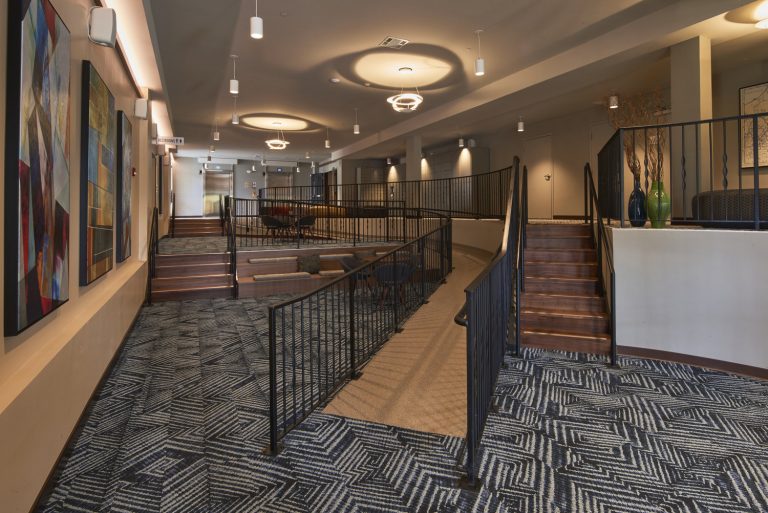 The Valley at Penn State, Lobby Stairway