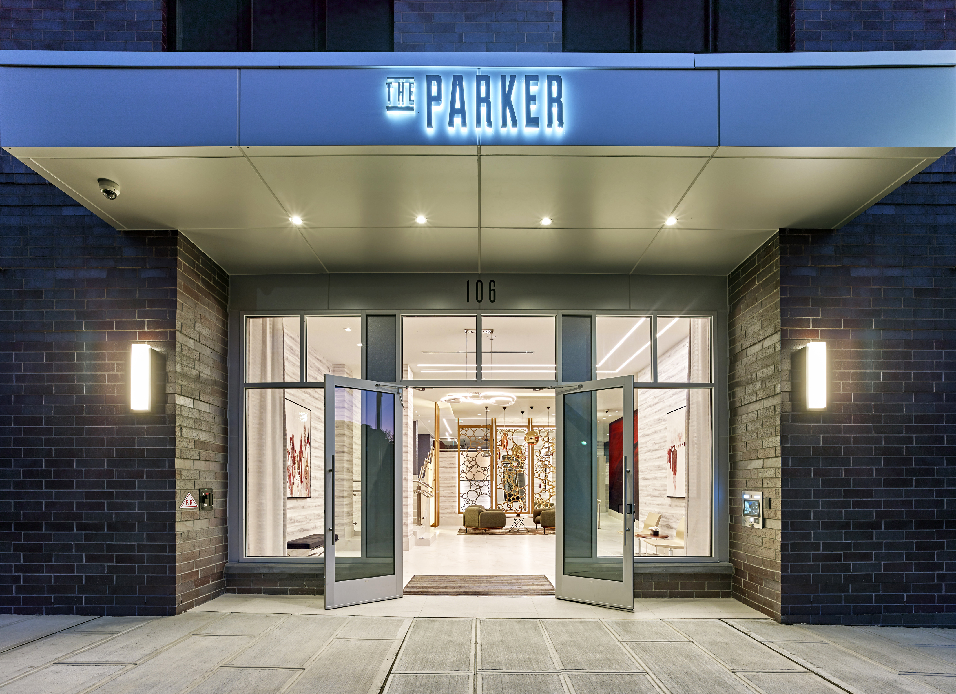 The Parker, Exterior Entrance