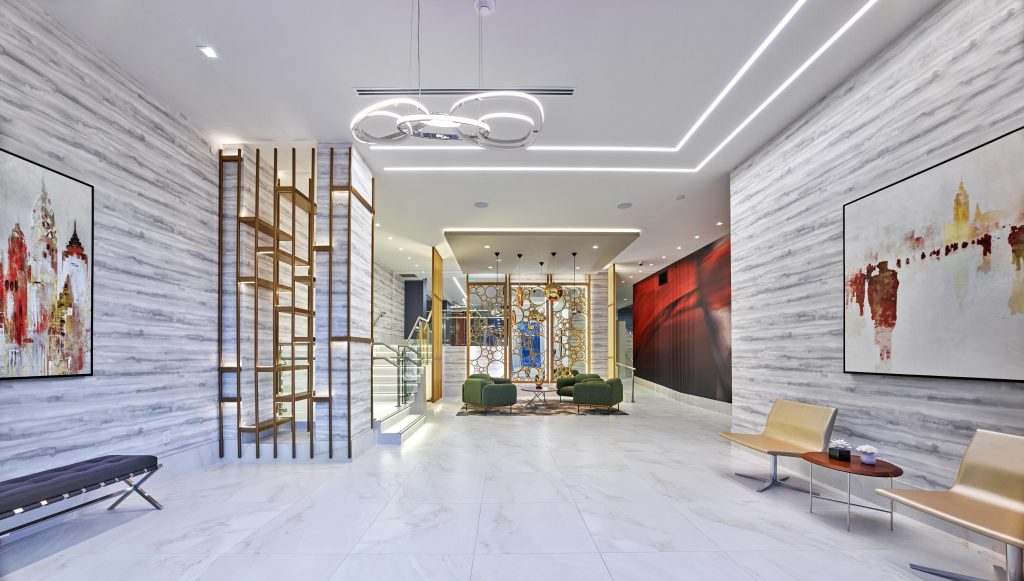 The Parker, Lobby