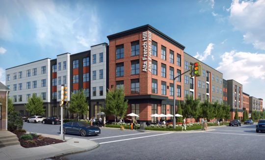 Wood Partners officially broke ground on Alta French Hill