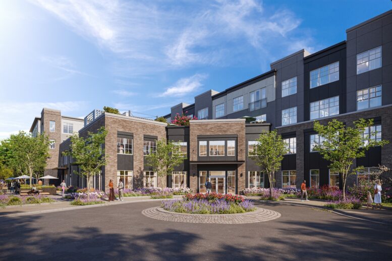 Rendering of Rosera Wesmont. Designed by Minno and Wasko Architects