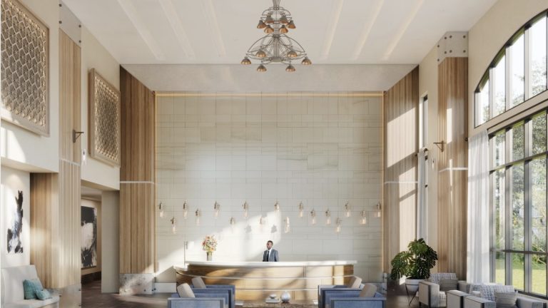 Garvies Point – Harbor Landing, Lobby
