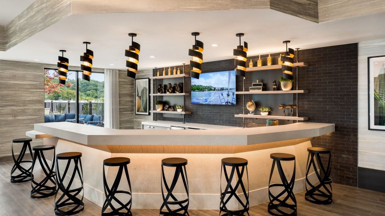Garvies Point – Harbor Landing, Lounge Kitchen