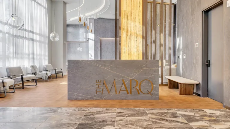 The Marq, Lobby